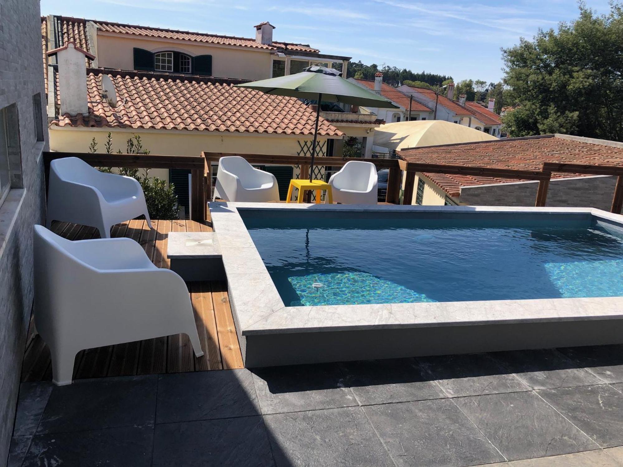 Sun House III - Near Sintra - Kitchen - Pool Apartment Mem Martins Exterior photo